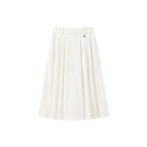 Women's High Waist A-Line Maxi Skirt